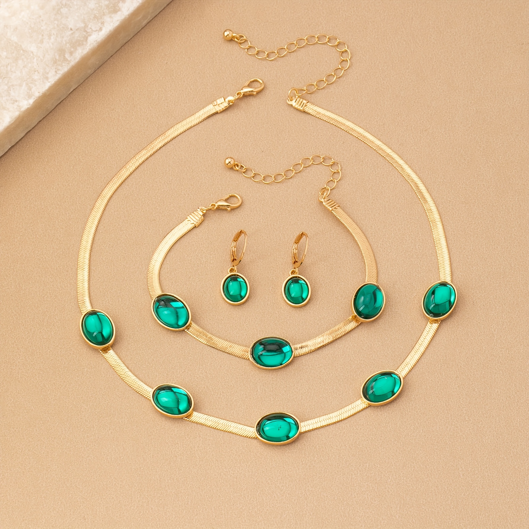 Vintage Bohemian Style Jewelry Set